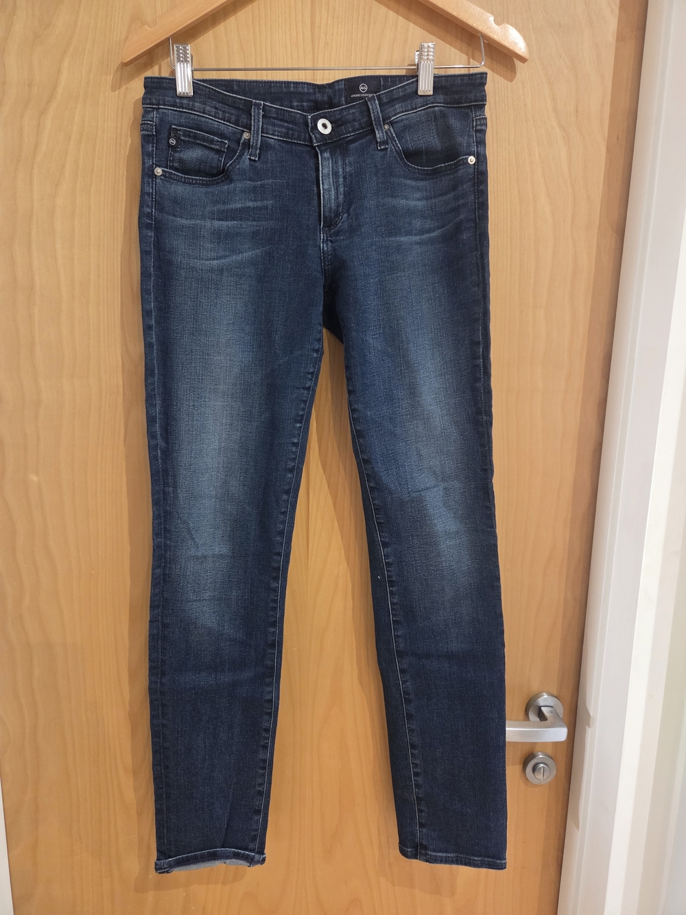 AG Adriano Goldschmied Dark Blue Skinny Jeans